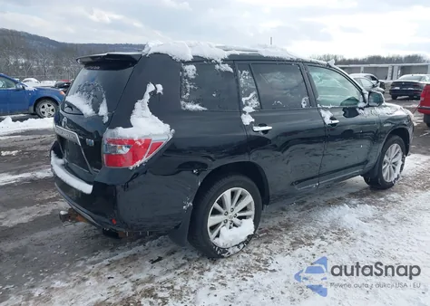 2010 Toyota Highlander Hybrid Limited V6 z USA, uszkodzony, nr VIN JTEJW3EH6A2047053